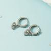 Arete Nuevo Ojo del Diablo 2021 Clip para Cartílago de Oreja Femenino Aretes de Moda Europea y Americana Primavera y Verano Comercio Exterior Transfronterizo Aretes para Hombre