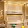 Mosquitero para Cama de Matrimonio Tienda Superior e Inferior Dormitorio Hogar 2025 Nuevo Cortina de Cama Anticaída para Bebé Red de Gasa Integrada