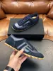 Fornecimento Exclusivo Transfronteiriço de Sapatos Masculinos de Couro Genuíno Camurça, Tênis de Treino Alemães Retro Modernos, Sapatos Casuais Esportivos Masculinos Respiráveis com Solado Macio