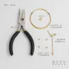 Pulseira Colar de Pérolas em Ouro Real 18K Pacote de Materiais para Acessórios de Joias DIY Fio de Ouro Especial para Miçangas Artesanais Cordão Macio