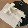 Horquilla para el pelo con lazo negro, tamaño pequeño, para mujer, estilo princesa, con flequillo alto