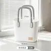 Bolsa de Mão Plástica Macia para Trabalho, Piquenique, Bolsa de Moda para o Dia a Dia, Bolsa de Armazenamento para Passeios, Sacola de Compras, Bolsa de Mão Portátil, Novo Estilo