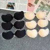 Patch Liso para o Peito Copo de Manga Fivela Frontal Algodão Nuvem Fino Sutiã Push-Up Anti-Impacto Roupa Íntima Interna para Vestido de Noiva