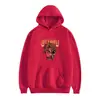 Sudadera con capucha de estilo nuevo, corte holgado, con estampado de mercancía del cantante europeo y americano Juice Wrld 2024 para adolescentes, hombres y mujeres