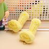 Jelycat Estilo Ajo Verdura Peluche Pan Colgante Llavero Muñeca Linda