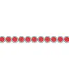 Flores de frutas rosas, fresas, flores de calabaza, cuentas de arcilla suave, pulsera DIY, collar, accesorios de joyería, éxito de ventas transfronterizo