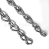 Corrente de Suspensão em Forma de 8 Corrente Única em Forma de 8 Corrente com Gancho Único Corrente de Suspensão para Suporte T8 Corrente de Suspensão para Lâmpada Fluorescente