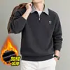 Suéter Grueso de Terciopelo de Visón Peludo Plus Terciopelo Engrosado para Hombre 2026 Invierno Nuevo Estilo Una Pieza de Terciopelo Capa Base Cálida Tejido para Hombre Venta al por Mayor