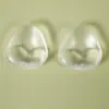 Almohadillas de Silicona para Pezones Inserciones Transpirables Esponja Deportiva Almohadillas Autoadhesivas Bikini Vestido Sujetador Ultra Delgado Almohadilla Interior Engrosada