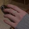 Viento Suave/Perla Swarovan Apilada Muy Fina Luz Fuerte Oro 14K Dedo Índice Anillo de Perlas Shijia Anillo de Cola Femenino