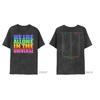 Camiseta Tour Mundial da Banda Coldplay 2025 Coldplay Mesmo Estilo Y2K Moda de Rua Europeia e Americana Manga Curta