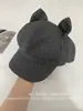 Chica Dulce que Reduce la Edad~Nuevo Boina de Cuadros con Orejas de Gato de Principios de Primavera para Mujer, Sombrero Octagonal Retro Dulce y Lindo Estilo Coreano