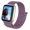 Adequado para Pulseiras de Nylon para Apple Watch, Pulseiras de Tecido de Nylon para Apple Watch, Pulseiras de Argola de Velcro