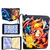 Álbum de Tarjetas para Bebé Amazon de 4 Compartimentos con Cremallera PU9 Álbum de Almacenamiento de Tarjetas Pokemon de Hojas Sueltas Dream Mini Card