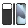 Capa de Celular Simples Lisa Preta para Apple 18Pm Adequada para iPhone 16Max Capa Protetora de Material Tpu Preta