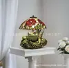Artesanato Criativo de Resina Transfronteiriço Sapo sob Guarda-chuva Decoração de Mesa para Casa Lado da Cama Luminária de Mesa Ornamento Decorativo Fofo