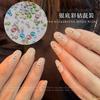Explosões transfronteiriças nail art mini cor doce plano pequeno diamante redondo 1440 tamanho misto joias de nail art atacado