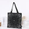 Nova Bolsa de Compras com Estampa Digital de Fornecimento Direto Transfronteiriço, Estilo Casual, com Padrão Floral de Tambor na Cintura, Bolsa de Ombro Simples e Versátil
