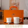 Taza de cerámica, juego de regalo de taza de té, regalo para el día del maestro, regalo para el día del padre, regalo de reunión, recuerdo, regalo para el día del maestro