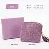 Bolsa de Almacenamiento de Joyería a Cuadros Transfronteriza, Bolsa Portátil para Empaque de Pulseras, Bolsa de Terciopelo para Joyería, Bolsa de Tela para Regalo