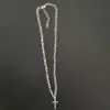 Ins Cold Style Europeu e Americano Multi-Layer Hip-Hop Colar Internet Celebridade Mesmo Estilo Personalidade Masculina e Feminina Três Camadas Cruz Corrente de Lã Na Moda