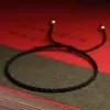 Libro de Caperucita Roja Mismo Estilo Este Año Pulsera de Cuerda Roja Tejida Cuerda de Mano Simple Regalo para Novia Pareja Estudiante Joyería Pulsera