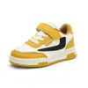 Zapatos Infantiles 2026 Nuevos Zapatos Deportivos Casuales para Niños Superficie de Cuero para Niñas Suela Suave Zapatos de Tabla Calzado Infantil Resistente al Desgaste Zapatos Blancos Pequeños