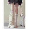 Botas de Pantalón Populares de Este Año, Botas Altas hasta la Rodilla para Mujer, Botas de Caballero Western de Caña Alta para Otoño e Invierno con Tacones Gruesos