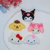 Celebridade da internet desenhos animados mistos acessórios diy acessórios para capa de celular material de resina plana corda de cabelo feita à mão