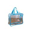 Bolso de Mano de PVC Wow Bolsa de Cosméticos Gran Capacidad Transparente Impermeable Bolsa de Cosméticos Plástico con Cremallera Bolsa de Lavar