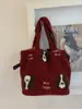 Bolso Peludo de Gran Capacidad para Mujer, Otoño e Invierno, Transfronterizo, Nueva Moda 2026, Bolso de Mano de Lana de Cordero, Bolso Tote de Felpa Versátil