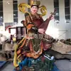 Um Conjunto de Quatro Estátuas do Rei Buda 1,68m 3m Estátuas em Pé Estátuas Sentadas Quatro Fases do Rei Kong Ornamentos de Templo