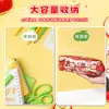 Linda Funda Roja para Apple Pencil para Estudiantes, Bolsa Transparente de PVC de Gran Capacidad para Papelería, Estuche Portátil de Pie para Niños al por Mayor