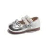 Zapatos de Cuero para Niñas 2026 Nuevo Otoño Zapatos de Princesa con Lazo para Niños Transpirables para Bebé Niña Suela Suave Zapatos Individuales Zapatos para Niños Pequeños Modernos