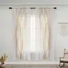 2 Peças de Telas para Janela Fornecidas por Fabricantes para Amazon Transfronteiriça Cortinas e Telas para Janela de Tecido com Impressão Digital 3D