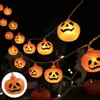 Luzes de Fio LED, Luzes Decorativas, Luzes Coloridas, Luzes de Atmosfera para Festival de Halloween, Luzes de Fio para Festa, Luzes de Fio de Halloween, Luzes de Fio de Abóbora