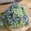 Pegamento suave de PU tacto pequeño fresco fabricantes gypsophila flor artificial al por mayor flor falsa flor de plástico decoración del hogar boda