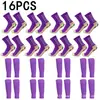 Set de 16 Piezas de Leggings de Compresión Más Vendidos de Meikeduo, Leggings Deportivos Absorbentes de Sudor, Calcetines para Pantorrilla, Calcetines de Fútbol Antideslizantes