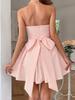 Di Yun Transfronterizo Estilo de Temperamento Elegante Europeo y Americano Vestido Lento sin Tirantes Ropa de Mujer Primavera/Verano 2025 Estación Independiente de Amazon