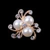 Una variedad de accesorios para el cabello de aleación de perla con forma de corazón de flores, placa de flores hecha a mano, hebilla de diamante, accesorios para tocados, venta al por mayor