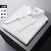 Plus size camisa de manga curta masculina verão nova moda masculina roupas casuais soltas três prova esticar camisa masculina moda