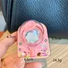 Mini Criativo Fofo DIY Máquina de Virar Ovos Chaveiro Frigideira de Omelete Brinquedo Descompressão Infantil Pingente de Bolsa Presente