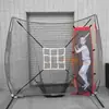 Red de Práctica de Bateo de Béisbol y Sóftbol Red de Entrenamiento para Lanzadores Red de Bateo 2.14m