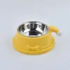 Sombrero Navideño para Mascota Multicolor Tazón para Gato y Perro Tazón para Mascota Gato Tazón de Agua Comida a Prueba de Fugas Protector de Cuello para Comida Suministros para Comida de Mascota