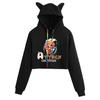 Suéter con capucha de primavera y otoño de comercio exterior, ataque gigante, código europeo periférico, suéter estampado de venta caliente transfronterizo para mujer