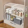 Prateleira de Armazenamento em Camadas Expansível para Armário Principal, Solução de Armazenamento para Armário Profundo de Dormitório, Organizador de Armazenamento em Camadas para Armário de Escritório