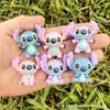 Bubble Mart Stitch Silicona Estéreo Lindo Bebé Cuentas con Agujero Pasante Cadena para Teléfono Móvil Llavero Bolígrafo con Cuentas Accesorios