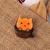 Broche de acrílico estilo coreano con forma de oso de dibujos animados, insignia de joyería pequeña para niña, colgante para bolso, parche al por mayor