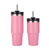 Vaso para Coche de Gran Capacidad 20Oz30Oz Vaso para Hielo Vaso con Pajita Vaso Termo Vaso de Agua Aislado de Acero Inoxidable