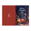 Cartões de Boas Festas Transfronteiriços Decorações de Vela de Floco de Neve de Natal Cartões de Agradecimento de Natal com Adesivos de Envelope